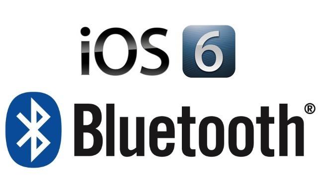 iOS 6: Partage le Bluetooth...