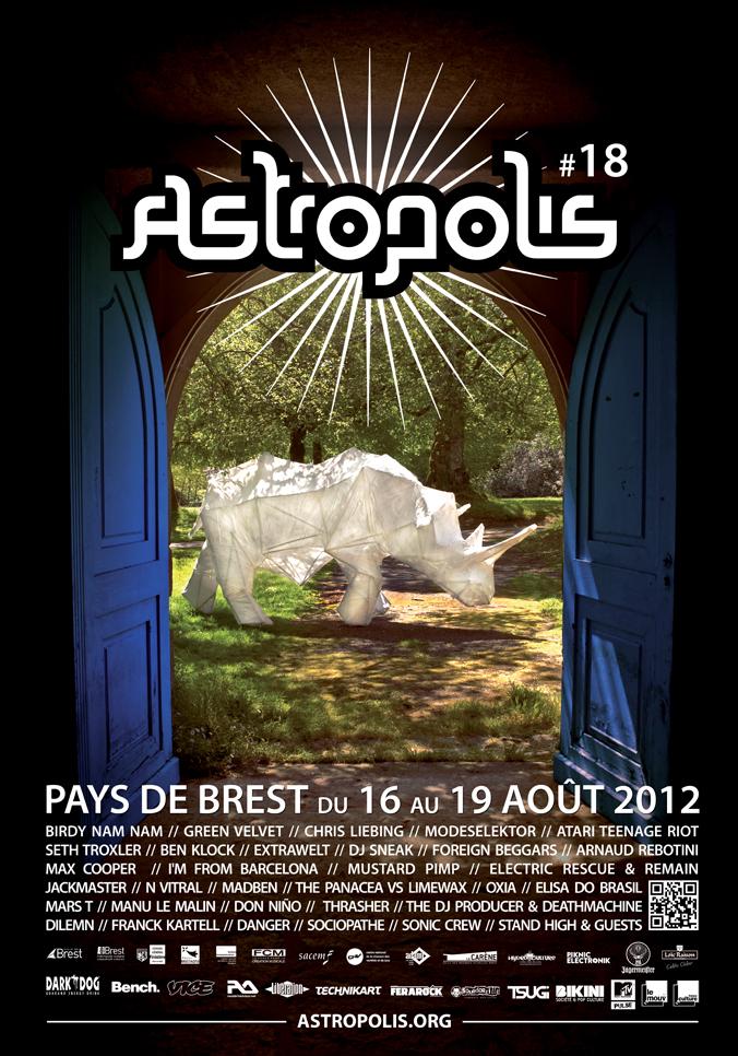 Astropolis #18 – 16-19 août @ Brest | Playlist