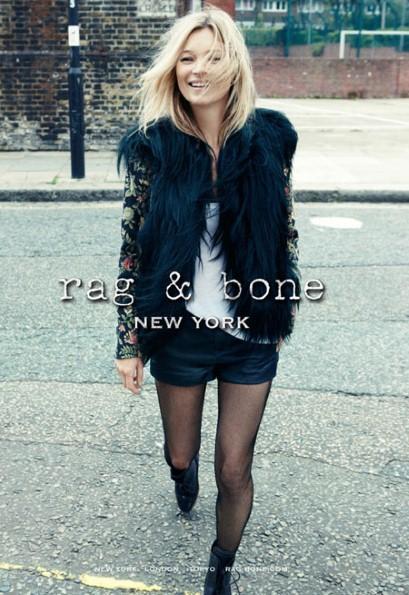 Kate Moss and Rag & Bone
