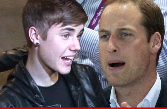 Justin Bieber tacle le Prince William sur sa calvitie