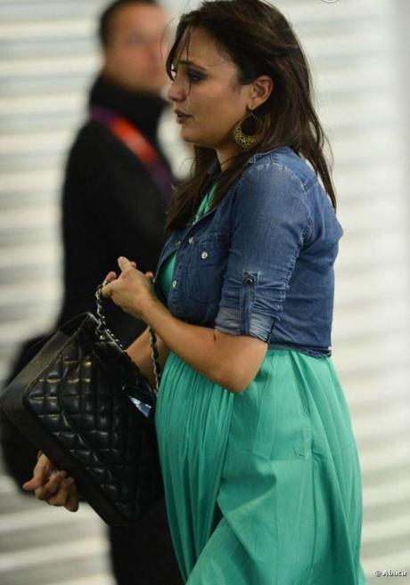 Valérie Bègue enceinte pregnant camille lacourt