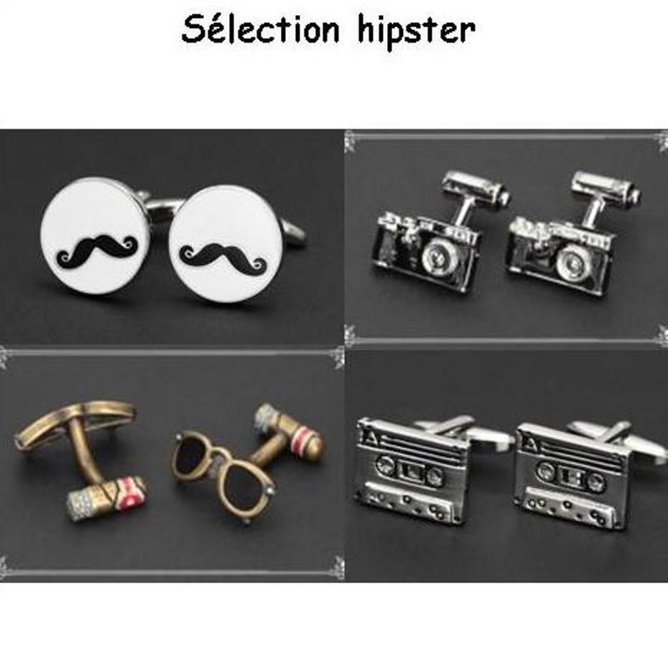 Des boutons de manchette, oui mais originaux !