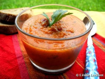  Recette du gaspacho bio 