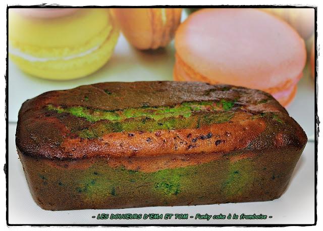 Funky cake à la framboise