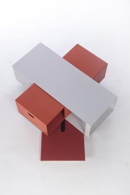 Cargo la table basse à déploiement par Frédéric Saulou