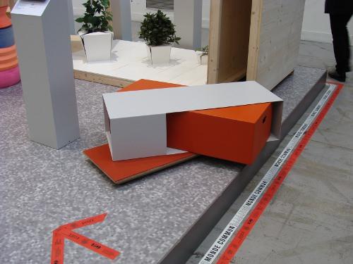 Cargo la table basse à déploiement par Frédéric Saulou