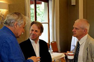 Échecs à Genève : trois légendes des échecs Vlastimil Hort, Ulf Andersson et Zoltan Ribli - Photo © site officiel