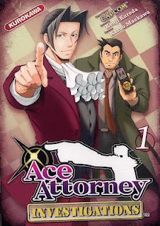 Ace Attorney Investigations, le nouveau manga issu du célèbre jeu de détective