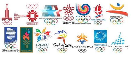 Les logos des Jeux Olympiques