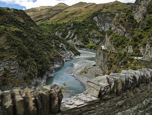 La route du Canyon Skippers, Nouvelle-Zélande