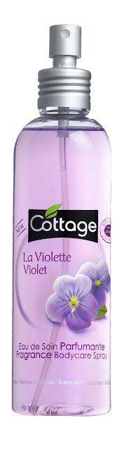 L'Eau de soin à la Violette de notre ami Cottage