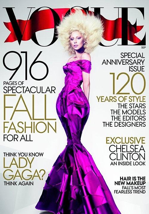 Vogue US September Issue : Lady Gaga en majesté !