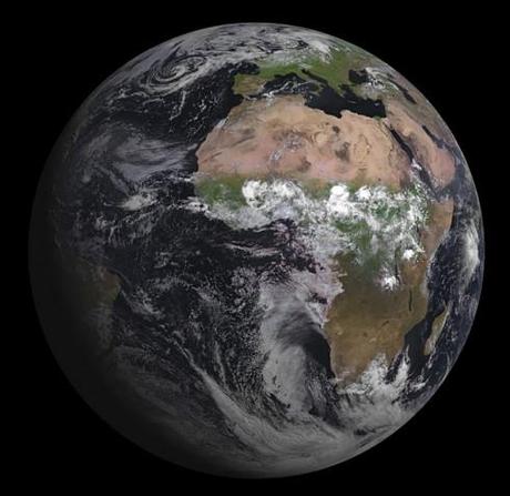 Première photo de la Terre capturée par le nouveau satellite MSG-3