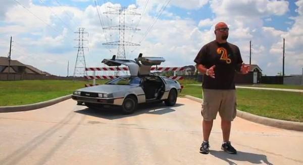 La DeLorean électrique testée par Matt Farah