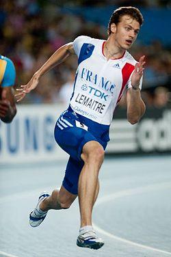 Christophe Lemaitre 200 m Daegu 2011.jpg - Wikipedia Orange