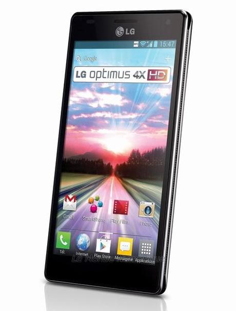Test du smartphone LG Optimus 4X HD LG-P880