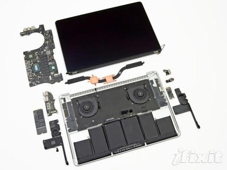 La réparation de la batterie du MacBook Pro Retina estimé à 500$ !!