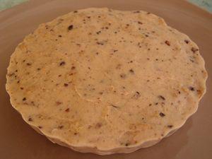 flan crémeux praliné aux fèves de cacao et aux flakes complets DSC07978