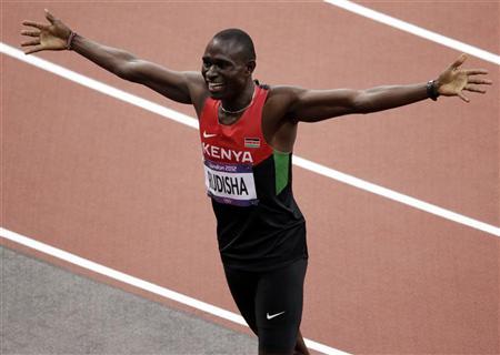 DAVID RUDISHA TRIOMPHE SUR LE 800 M À LONDRES