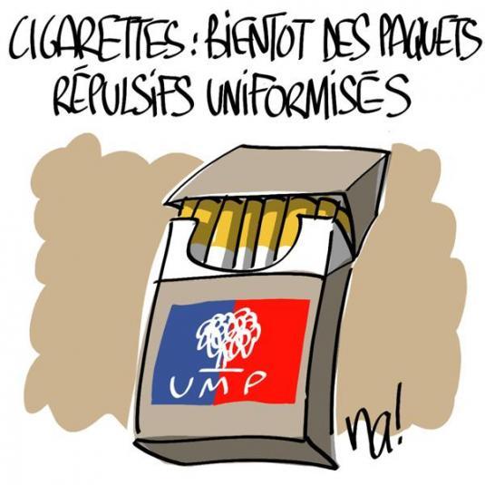 paquet cigarette repulsif UMP