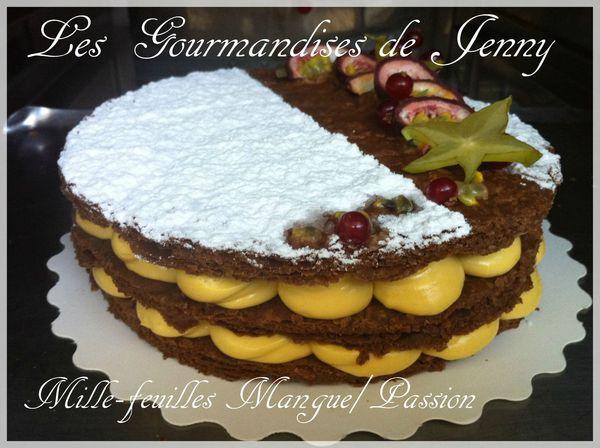 mille-feuille mangue passion
