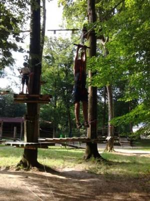 TipiPark : un accrobranche en forêt de Haye, toujours au Top !