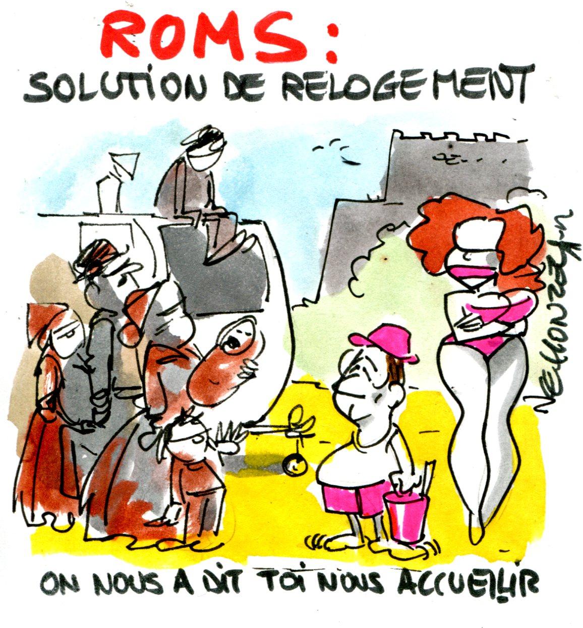 le honzec - expulsions de roms par Hollande