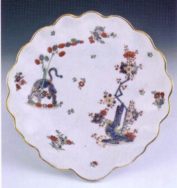 Porcelaines provenant de la manufacture Cozzi de Venise, entre 1760 et 1780