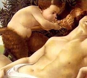 Botticelli_Venus_Mars_Panisque_Conque
