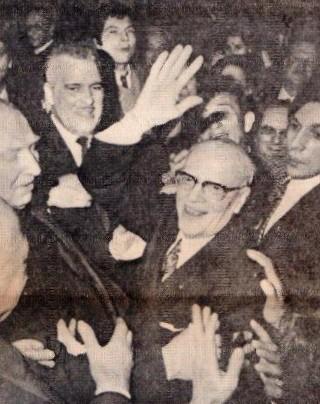 Mars 1971: Réélection du Maire, Augustin Laurent .