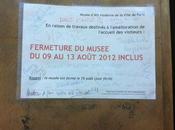 Info Express Fermeture exceptionnelle surprise Musée d'Art Moderne Paris