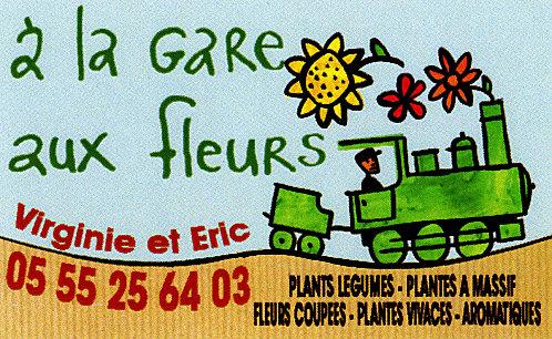 Carte Gare aux fleurs