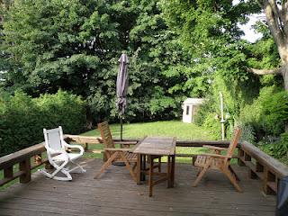 La découverte du jardin…