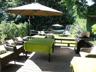 La découverte du jardin…