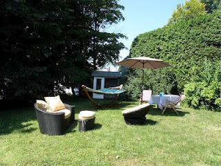 La découverte du jardin…