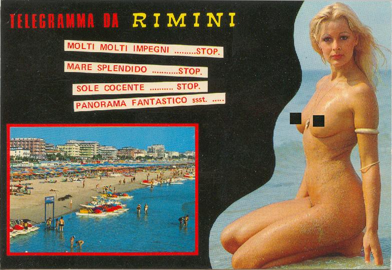 carte postale Rimini