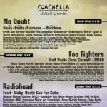 Leak du Line-Up Coachella 2012 | Daft Punk annoncé