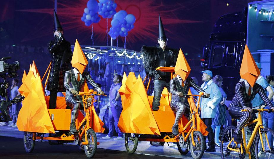 Les Pet Shop Boys - La cérémonie de clôture des JO de Londres en direct  - ParisMatch.com