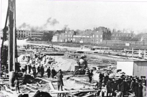 Les H.B.M. (Habitations bon marché) du faubourg de Béthune.