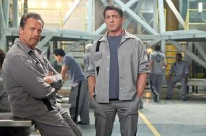 stallone-schwarzenegger Première photo officielle de The Tomb