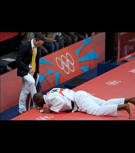 Teddy Riner médaille d'or judo 100 kilos jeux olympiques de londres