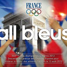 JO 2012 : Le retour des athlètes sur les Champs-Elysées