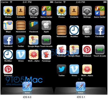 iPhone 5 : un écran de 640 x 1136 pixels en images comparées