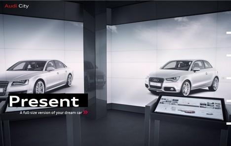 Audi ouvre son premier showroom 100 47868 0 Showroom complètement digital pour Audi, du jamais vu !