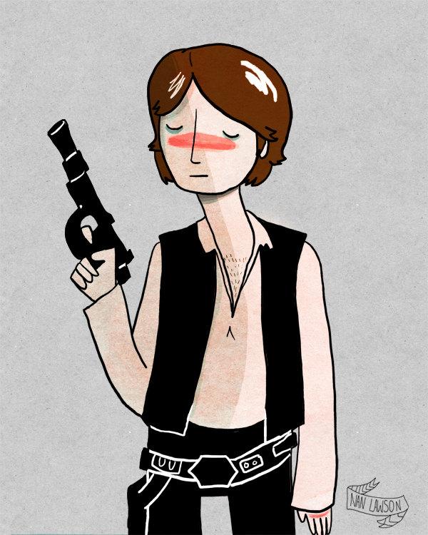 Lovely illustrator // Pop Culture by Nan Lawson