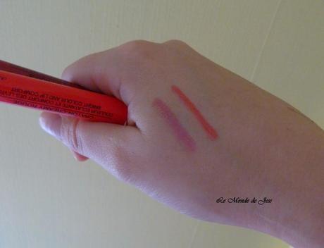 Review : les crayons-creamy rouge d’Agnès B