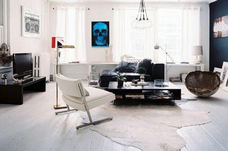 C’est à la mode: Tête de mort (sans peur) dans la déco