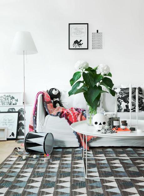 C’est à la mode: Tête de mort (sans peur) dans la déco