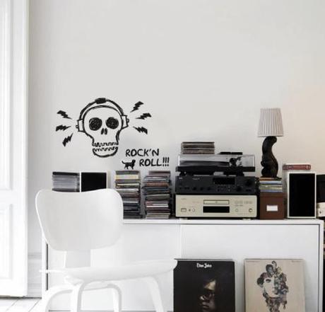 C’est à la mode: Tête de mort (sans peur) dans la déco