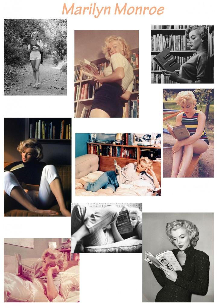 Lire à la Marilyn!
